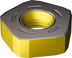 Sandvik Coromant - 357N2408 KH Grade 3330 Carbide Milling Insert - TiCN/Al2O3/TiN Finish, 7.94mm Thick, 24.4mm Inscribed Circle - Exact Industrial Supply