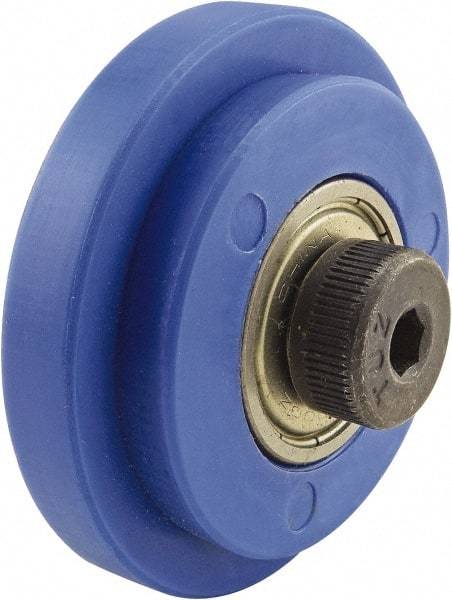 80/20 Inc. - Open Shelving Roller Wheels - Nylon, Use with 40 Series - Exact Industrial Supply