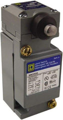 Square D - DPDT, 2NC/2NO, 600 Volt Screw Terminal, Plunger Actuator, General Purpose Limit Switch - 1, 2, 4, 6, 12, 13, 6P NEMA Rating, IP67 IPR Rating - Exact Industrial Supply