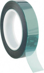 3M - 1" Wide x 72 Yd Long Green Polyester Film Masking Tape - Series 8992, 3.2 mil Thick - Exact Industrial Supply