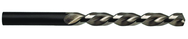 7.7mm Dia. - HSS LH Parabolic Jobber Drill-130° Point-Nitrited Lands - Exact Industrial Supply