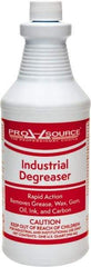 PRO-SOURCE - 32 oz Spray Bottle Cleaner/Degreaser - Liquid, Butyl-Based, Lemon - Exact Industrial Supply
