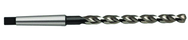 11mm Dia. - HSS - 1MT - 130° Point - Parabolic Taper Shank Drill-Nitrited Lands - Exact Industrial Supply