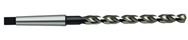 23/32 Dia. - HSS - 2MT - 130° Point - Parabolic Taper Shank Drill-Surface Treated - Exact Industrial Supply