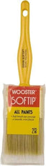Wooster Brush - 2" Synthetic General Purpose Paint Brush - 2-7/16" Bristle Length, Plastic Handle - Exact Industrial Supply