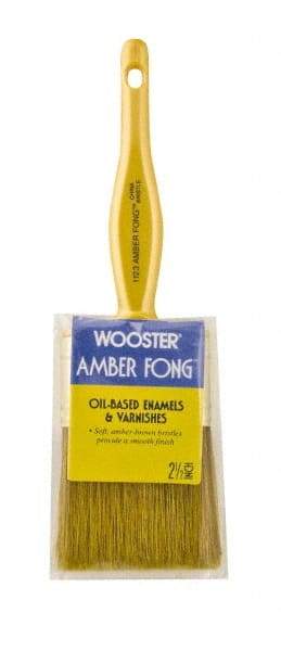 Wooster Brush - 2-1/2" Hog General Purpose Paint Brush - 2-7/16" Bristle Length, Plastic Handle - Exact Industrial Supply