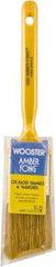 Wooster Brush - 2" Hog Sash Brush - 2-3/16" Bristle Length, Plastic Handle - Exact Industrial Supply