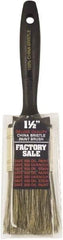 Wooster Brush - 1-1/2" Hog General Purpose Paint Brush - 2-3/16" Bristle Length, Plastic Handle - Exact Industrial Supply