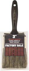 Wooster Brush - 3" Hog General Purpose Paint Brush - 2-11/16" Bristle Length, Plastic Handle - Exact Industrial Supply