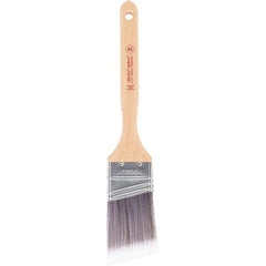 Wooster Brush - 2" Synthetic General Purpose Paint Brush - 2-11/16" Bristle Length, Maple Handle - Exact Industrial Supply