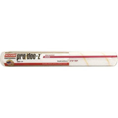 Wooster Brush - 3/16" Nap, 18" Wide Paint General Purpose Roller Cover - Smooth Texture, Fabric - Exact Industrial Supply
