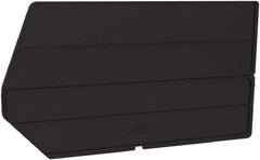 Akro-Mils - 17" Wide x 9.1" High, Black Bin Divider - Use with Akro-Mils - 30260 - Exact Industrial Supply