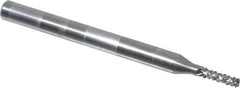 OSG - 1/16" Diam, 3/16" LOC, End Mill End, Solid Carbide Diamond Pattern Router Bit - Right Hand Cut, 1-1/2" OAL, 1/8" Shank Diam, Use on Fiberglass - Exact Industrial Supply