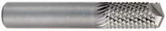 OSG - 1/4" Diam, 3/4" LOC, Drill Point End, Solid Carbide Diamond Pattern Router Bit - Right Hand Cut, 2" OAL, 1/4" Shank Diam, Use on Fiberglass - Exact Industrial Supply