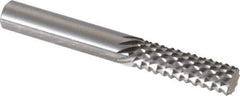 OSG - 1/4" Diam, 3/4" LOC, Plain End, Solid Carbide Diamond Pattern Router Bit - Right Hand Cut, 2" OAL, 1/4" Shank Diam, Use on Fiberglass - Exact Industrial Supply