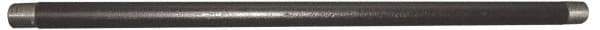 Value Collection - Schedule 160, 3/4" Diam x 24" Long Black Pipe Nipple - Threaded - Exact Industrial Supply