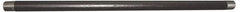 Value Collection - Schedule 80, 1" Diam x 36" Long Black Pipe Nipple - Threaded - Exact Industrial Supply