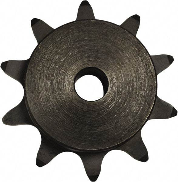 U.S. Tsubaki - 8 Teeth, 2" Chain Pitch, Chain Size 2082, Double Pitch Sprocket - 1" Bore Diam, 5.226" Pitch Diam, 6.03" Outside Diam - Exact Industrial Supply