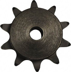 U.S. Tsubaki - 18 Teeth, 1-1/2" Chain Pitch, Chain Size 2062, Double Pitch Sprocket - 1" Bore Diam, 8.638" Pitch Diam, 9.41" Outside Diam - Exact Industrial Supply