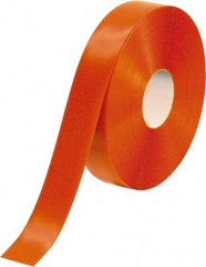 PRO-SAFE - Orange Solid Color PVC Tape - 2" Wide x 100' Long x 50 mil Thick, General Traffic - Exact Industrial Supply