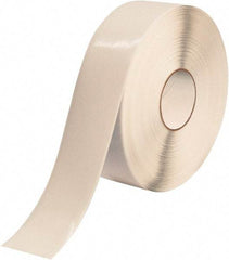 PRO-SAFE - White Solid Color PVC Tape - 3" Wide x 100' Long x 50 mil Thick, General Traffic - Exact Industrial Supply