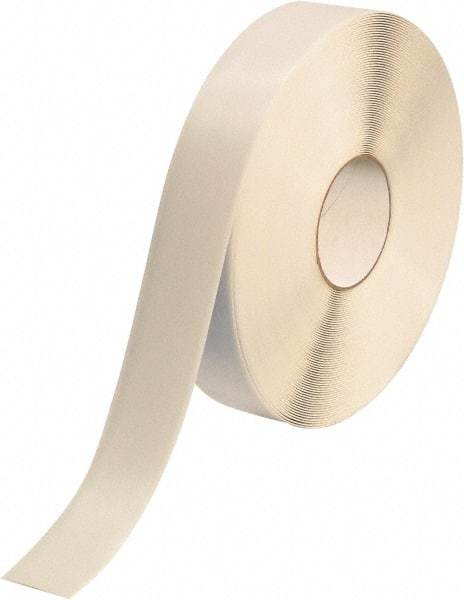 PRO-SAFE - White Solid Color PVC Tape - 2" Wide x 100' Long x 50 mil Thick, General Traffic - Exact Industrial Supply