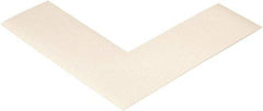 PRO-SAFE - White Solid Color PVC Tape - 2" Wide x 1/2' Long x 50 mil Thick, General Traffic - Exact Industrial Supply