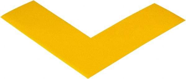 PRO-SAFE - Yellow Solid Color PVC Tape - 2" Wide x 1/2' Long x 50 mil Thick, General Traffic - Exact Industrial Supply