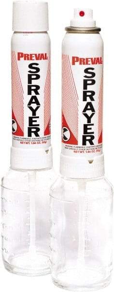 UltraTech - Siphon Feed Paint Sprayer - 6 oz Capacity, 0 Min psi, 73 Max CFM, For Sealers - Exact Industrial Supply