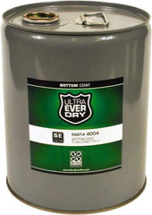 UltraTech - 5 Gal Metal Can Semi-Flat White Acrylic Coating - Approximately 250 Sq Ft/Gal Coverage, 528 g/L VOC Content, Direct to Metal - Exact Industrial Supply