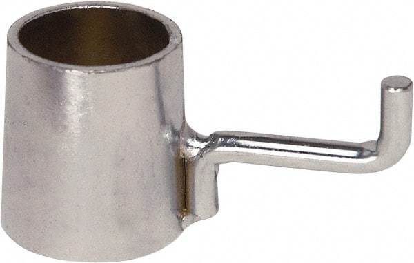 Quantum Storage - Open Shelving Accessory/Component - Chrome, Chrome Finish, Use with Wire Shelving Units - Exact Industrial Supply