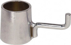 Quantum Storage - Open Shelving Accessory/Component - Chrome, Chrome Finish, Use with Wire Shelving Units - Exact Industrial Supply