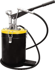 PRO-LUBE - Grease Lubrication 3 Strokes/oz Flow Aluminum & Steel Lever Hand Pump - For 528 oz Container - Exact Industrial Supply