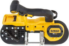 DeWALT - 20 Volt, 32-7/8" Blade, 740 SFPM Cordless Portable Bandsaw - 2-1/2" (Round) & 2-1/2 x 2-1/2" (Rectangle) Cutting Capacity, Lithium-Ion Battery Not Included - Exact Industrial Supply