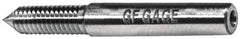 GF Gage - 1-1/4 - 7, Class 2B, 3B, Single End Plug Thread Go Gage - Hardened Tool Steel, Size 5 Handle Not Included - Exact Industrial Supply