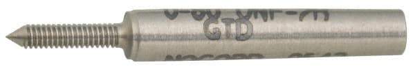 GF Gage - 1-20 No Go Truncated Taperlock Thread Setting Plug Gage - Class 3A, Size 4 Handle, Steel - Exact Industrial Supply