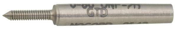 GF Gage - #12-24 No Go Truncated Taperlock Thread Setting Plug Gage - Class 2A, Steel - Exact Industrial Supply
