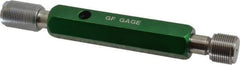 GF Gage - 5/8-24, Class 3B, Double End Plug Thread Go/No Go Gage - Hardened Tool Steel, Size 3 Handle Included - Exact Industrial Supply