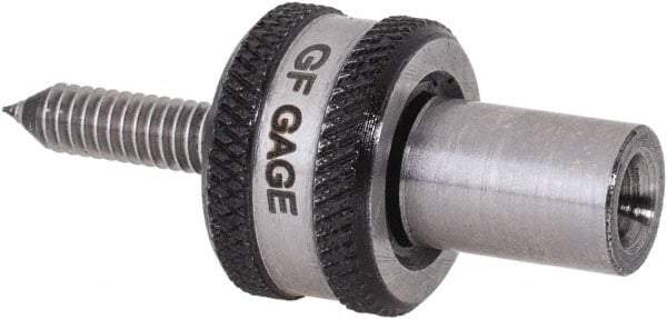 GF Gage - No.5-40 UNC, 1/4 Inch Thread, Tapped Hole Location Gage - 5/16 Inch Head Diameter - Exact Industrial Supply