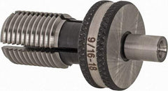 GF Gage - 9/16-18 UNF, 3/8 Inch Thread, Tapped Hole Location Gage - 7/8 Inch Head Diameter - Exact Industrial Supply
