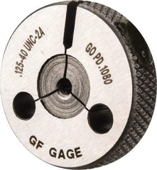 GF Gage - 5-40 Go Single Ring Thread Gage - Class 2A - Exact Industrial Supply