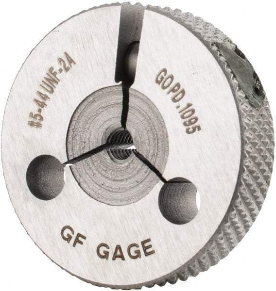 GF Gage - 5-44 Go Single Ring Thread Gage - Class 2A - Exact Industrial Supply