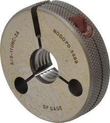 GF Gage - 5/8-11 No Go Single Ring Thread Gage - Class 2A - Exact Industrial Supply
