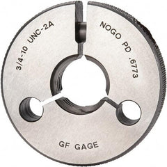 GF Gage - 3/4-10 No Go Single Ring Thread Gage - Class 2A - Exact Industrial Supply