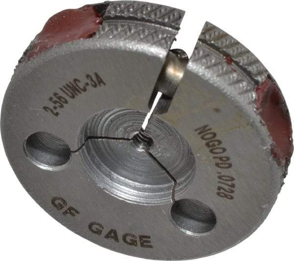 GF Gage - 2-56 No Go Single Ring Thread Gage - Class 3A - Exact Industrial Supply