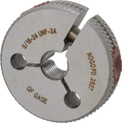 GF Gage - 5/16-24 No Go Single Ring Thread Gage - Class 3A - Exact Industrial Supply