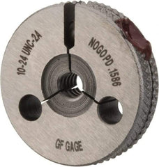 GF Gage - 10-24 Go/No Go Double Ring Thread Gage - Class 2A - Exact Industrial Supply