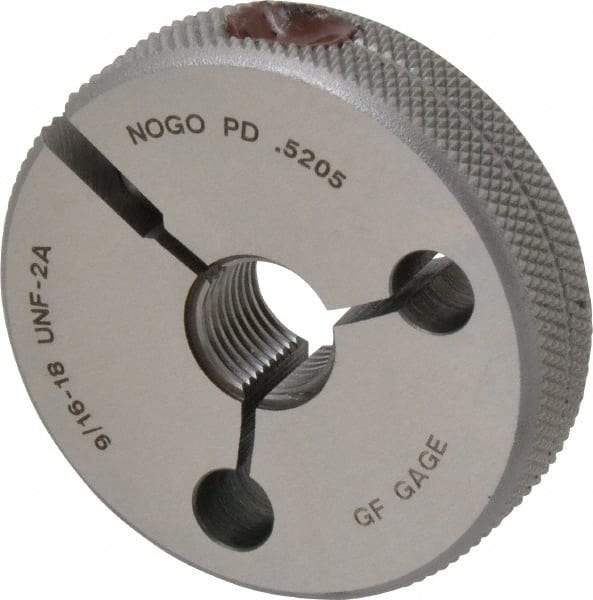 GF Gage - 9/16-18 Go/No Go Double Ring Thread Gage - Class 2A - Exact Industrial Supply