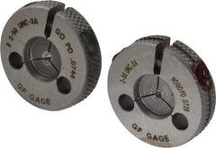 GF Gage - 2-56 Go/No Go Double Ring Thread Gage - Class 3A - Exact Industrial Supply