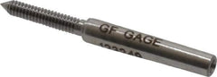 GF Gage - #2-56 Go Truncated Taperlock Thread Setting Plug Gage - Class 2A, Steel - Exact Industrial Supply
